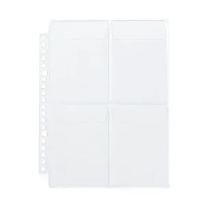 4-Pocket Refill for A5 Wide Organizer