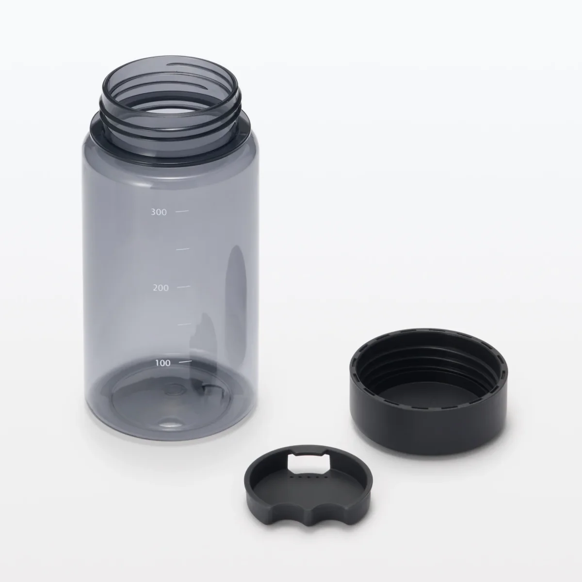 Water Bottle with Measurements 350ml - Dark Grey - Image 5