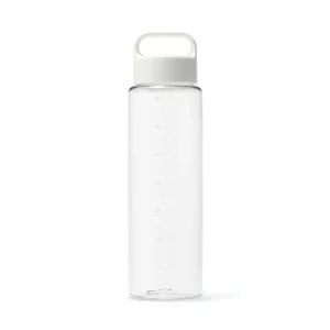 Easy-to-Carry Water Bottle With Scale - White (700ml)