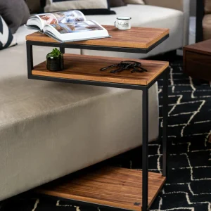 S Shaped Corner Side Table - Modern & Stylish